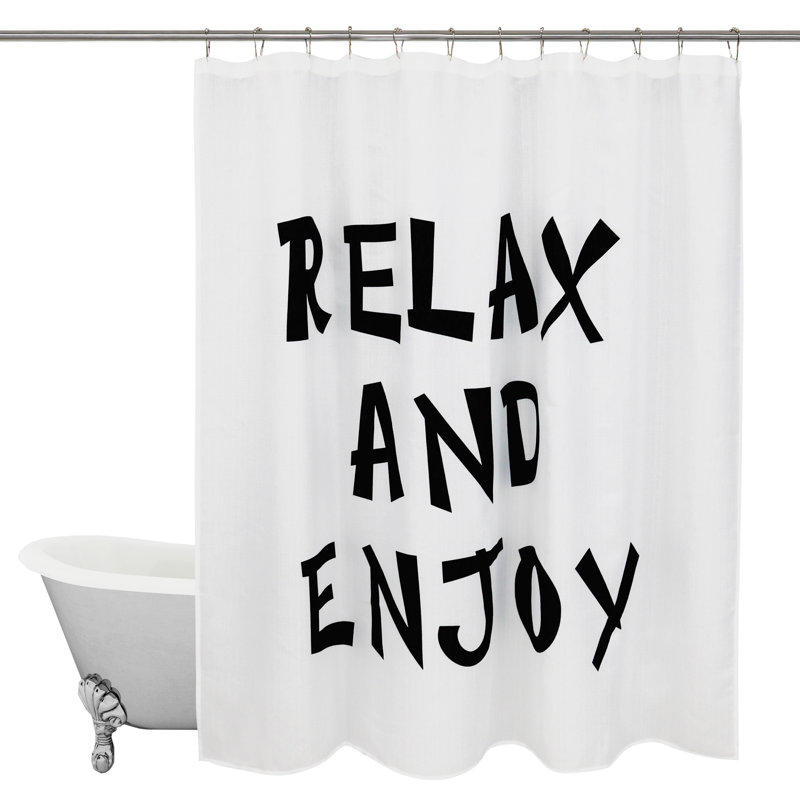 Rideau de douche simple