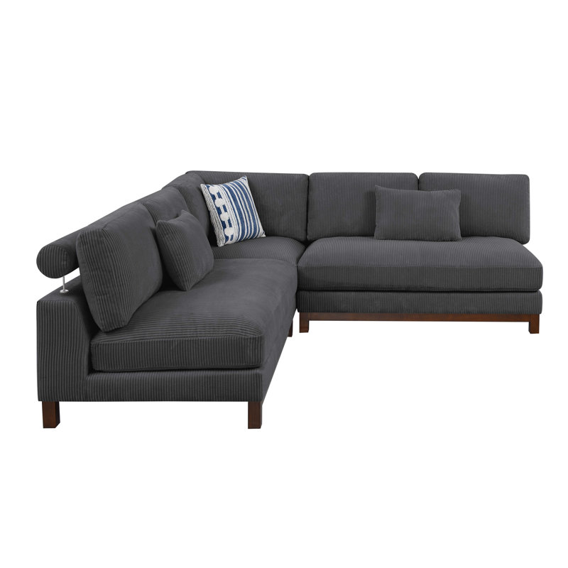 Soffie Corduroy Sectional Reversible