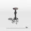 Tabouret de bar et de comptoir Mildred-1472232800-1472232801