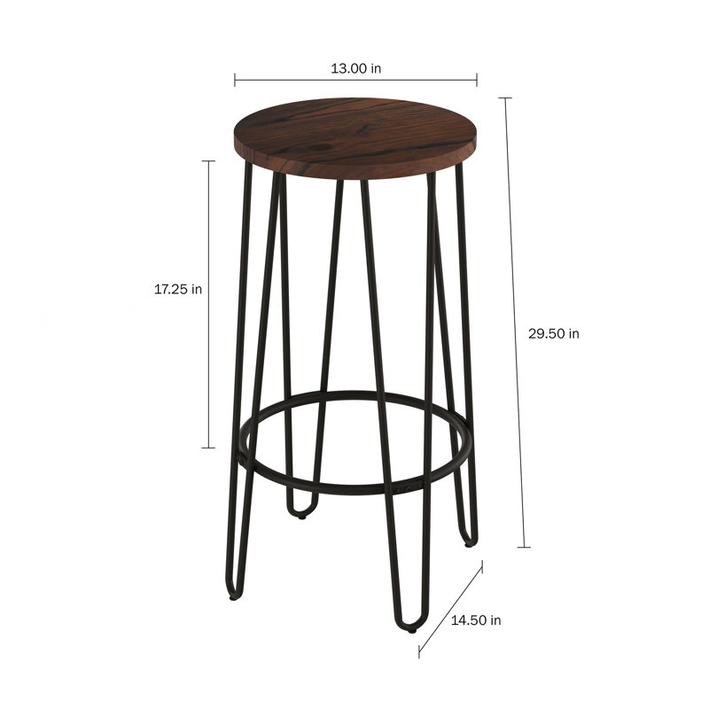 Tabourets de bar Cadell, Tabouret de bar (hauteur d'assise de 29,5 po)