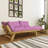 Convertible Pine Wood 2-Seat Outdoor Sofa With Waterproof Linen Cushions-1350828043-1350828037