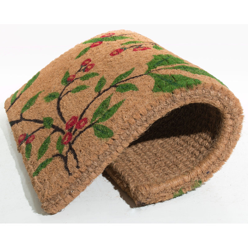 Keltner Christmas Outdoor Doormat, Rectangle 1'6" x 2'6"