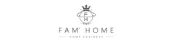 Logo FH FAM' HOME HOME COSINESS