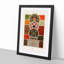 Indo-Persian Themed Patterns by Albert Racinet - Picture Frame Painting Print-55769002-55769005