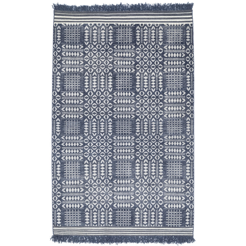 Bovina Geometric Area Rug, Rectangle 5' x 8'
