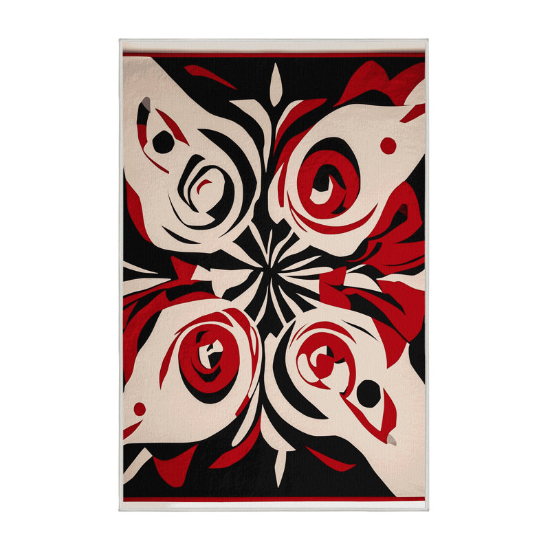 Sinister Whirl Rug, Rectangle 8' x 12'