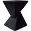 Table d'appoint en béton Jerod, noir