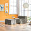Fauteuil à simple compression en mousse-460796283