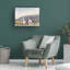 Art mural sur toile tendue - Stephen Calcasola «Ithaca NY», art mural pour salon, chambre à coucher ou bureau - 14 x 19