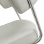 Upholstered Counter Stool with Metal Frame-1129857291
