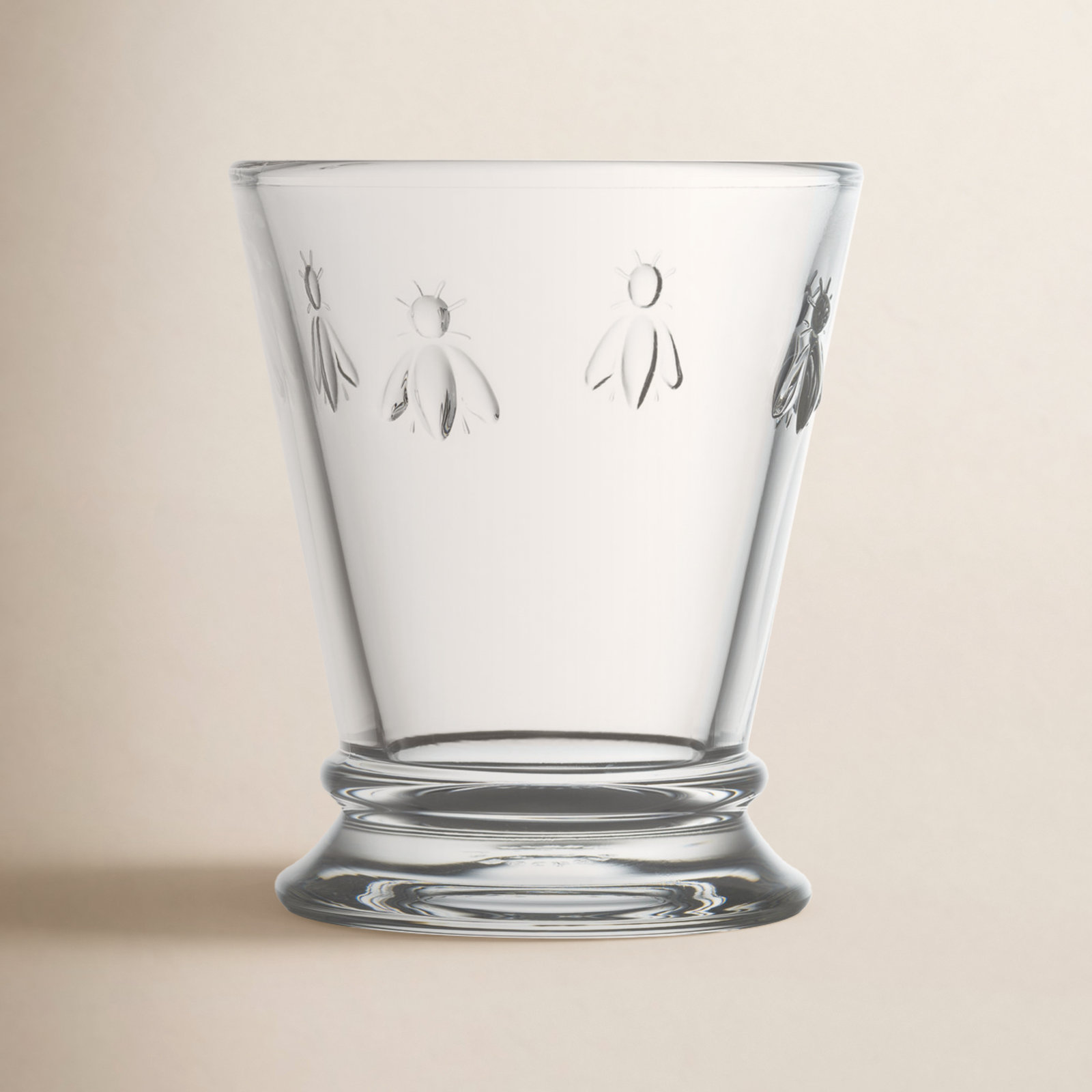 Napoleon Bee Drinking Glass, Clear