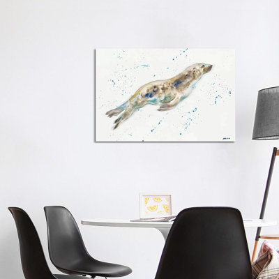 «Seal» par Patti Mann - peinture sur toile tendue