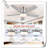 Museau Ceiling Fan with LED Lights-1680007385