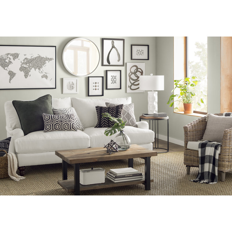 Abraxas Solid Wood Frame End Table