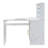 Tashanda L-Shaped Nail Desk, Modern Corner Desk with Hutch and Drawers-155711789