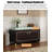 Light Luxury Style Beech Wood Leather Storage Shoe Bench for Bedroom & Entryway