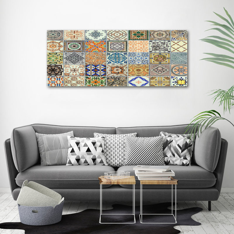 Ceramic Tiles - No Frame Print on Canvas