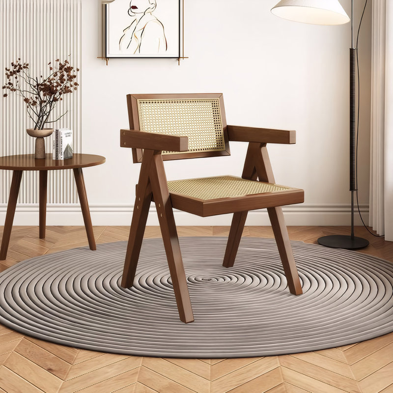 Ensemble de 2 chaises de salle à manger modernes Mid-Century et fauteuils confortables, 2