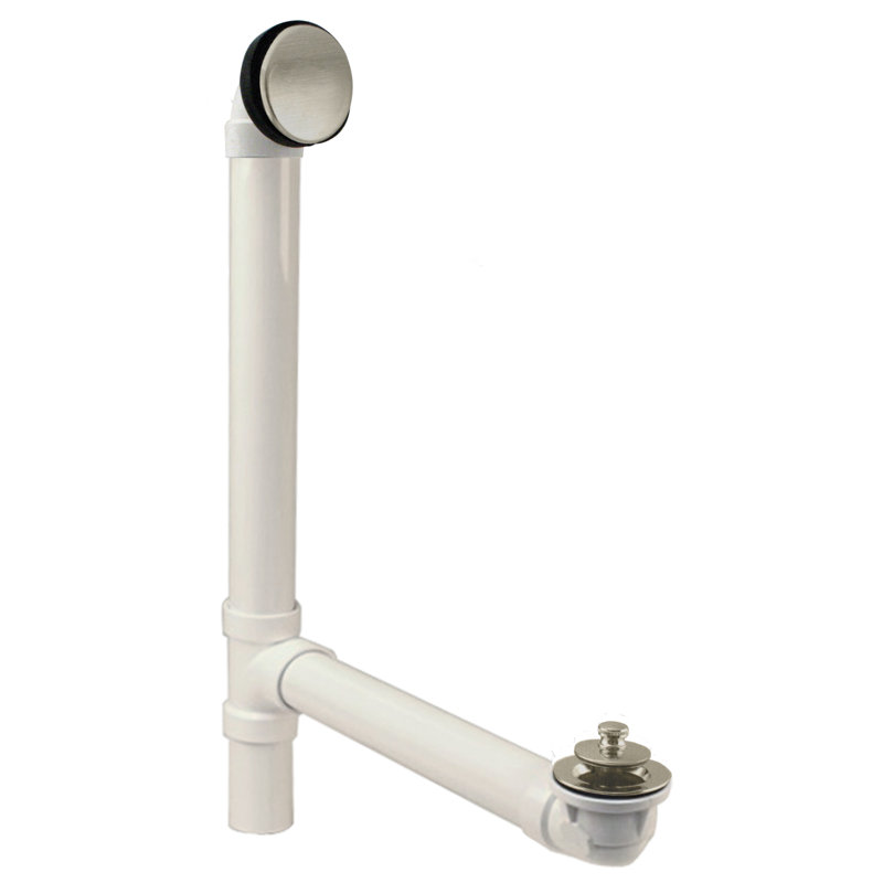 14.5'' W Leg Yes, Satin Nickel