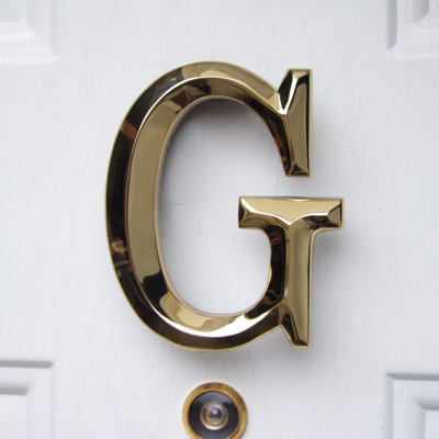 Letter Monogram Door Knocker