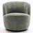 Hadriel Boucle Swivel Barrel Chair-1251603733