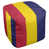 Rouge / Jaune / Bleu marine