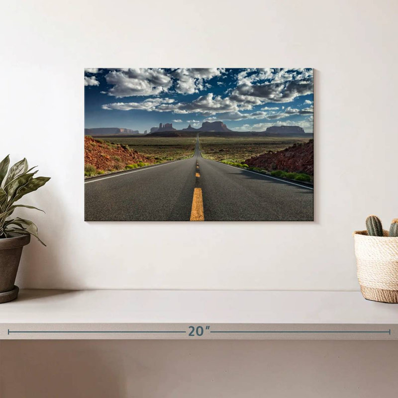 Mehar Forrest Gump Road Monument Valley, H 8 po x l 12 po