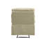 Fauteuil inclinable beige avec accoudoirs coussinés-202135948