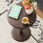 16.53"W Solid Wood Traditional Spindle Side Table-783858917
