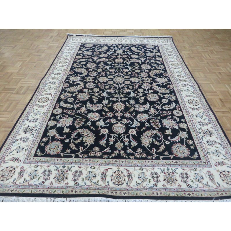 Tapis médaillon Delaynie, Rectangle 6 pi 4 po x 10 pi 2 po