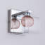 Kappler Chrome Armed Sconce