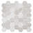 Channing 2-in. Hexagon Honeycomb Marble Look Glossy Natural Stone Wall & Floor Mosaic Tile-50210690