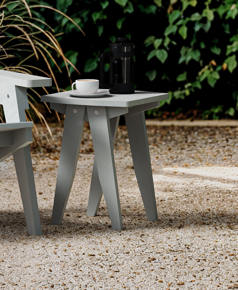 Beachcrest Home™ Hartung Side Table - SANDSTONE | Wayfair