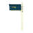 Dylan Aluminum Post Mounted Post Box-50845965