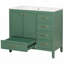 Meuble-lavabo 36 po avec lavabo en céramique 36 po, 4 tiroirs-114360043