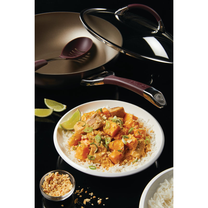 Circulon Harmony Nylon Kitchen Tools/  Cooking Utensils, 5 Piece, Black