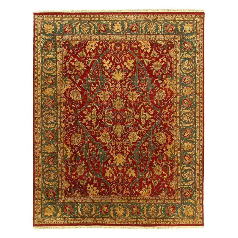 Oriental Area Rug in Red
