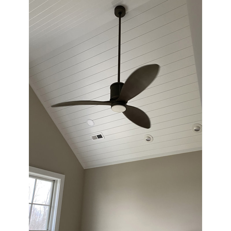 Ventilateur DEL 60 "Merrick, Bronze mat métallique