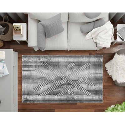 Abdulaye Geometric Area Rug