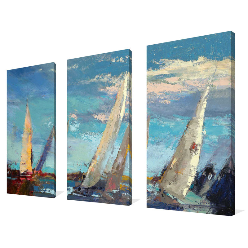 "Magnificence", ensemble de 3 impressions sur toile