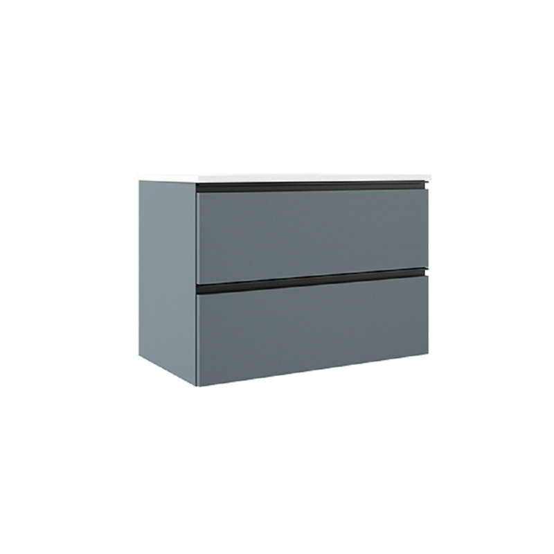 Meuble-lavabo simple l 47 po x P 18 po x H 22 po Latitude, Gris