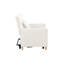 Fauteuil-lit multifonctionnel en velours doux pour le salon