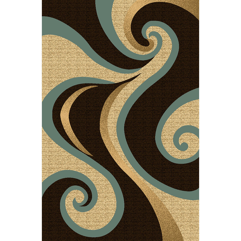 Ena Performance Abstract Indoor Rug, Runner 2' x 4'