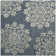 Rudra Hand Tufted Wool, Viscose Damask Rug