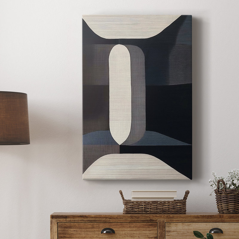 ABSTRACT Series DCLXVI - Cavas de galerie sur mesure, H 36 po x l 24 po
