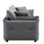 Lit gigogne escamotable en tissu avec rangement-1398034721