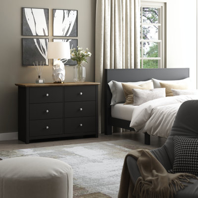 Tevrat 6 Drawers Double Dresser
