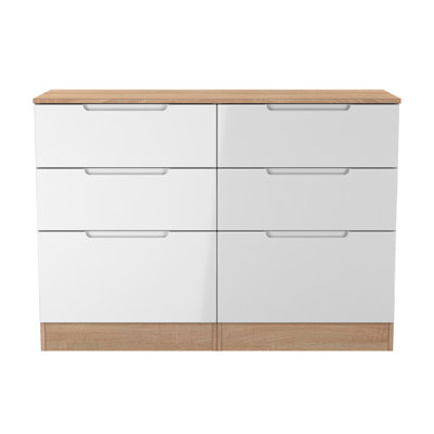 110cm W 6 - Drawer Chest of Drawers