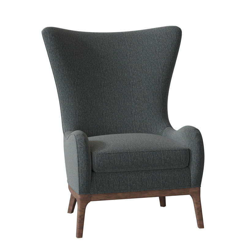 Casper Upholstered Wingback Chair, Hazelnut, Oasis (9508 97)