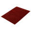 Tapis abstrait en laine noué à la main rouge foncé-986752316